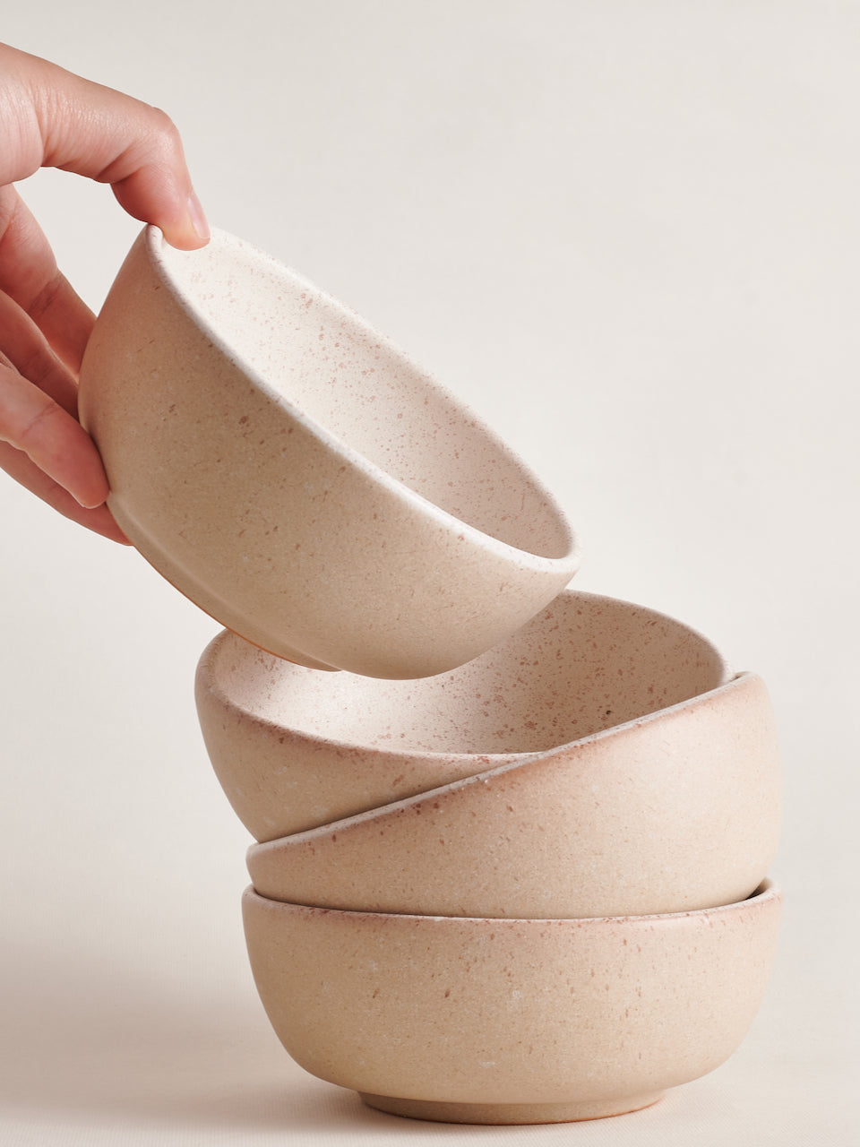 Small Bowl High - Beige