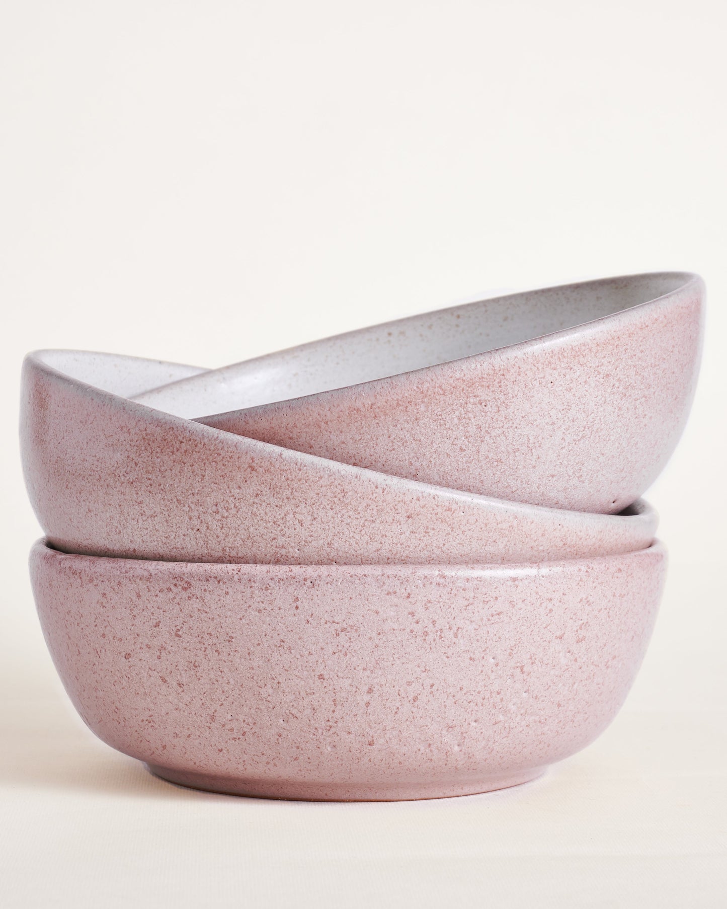 Medium Bowl Low - Rusty Rose