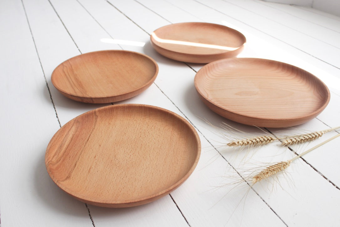 Wood Plate Large