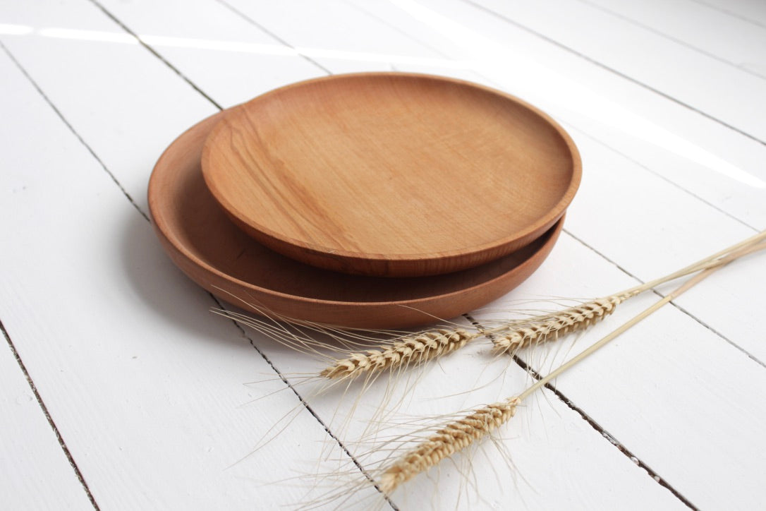 Wood Plate Large