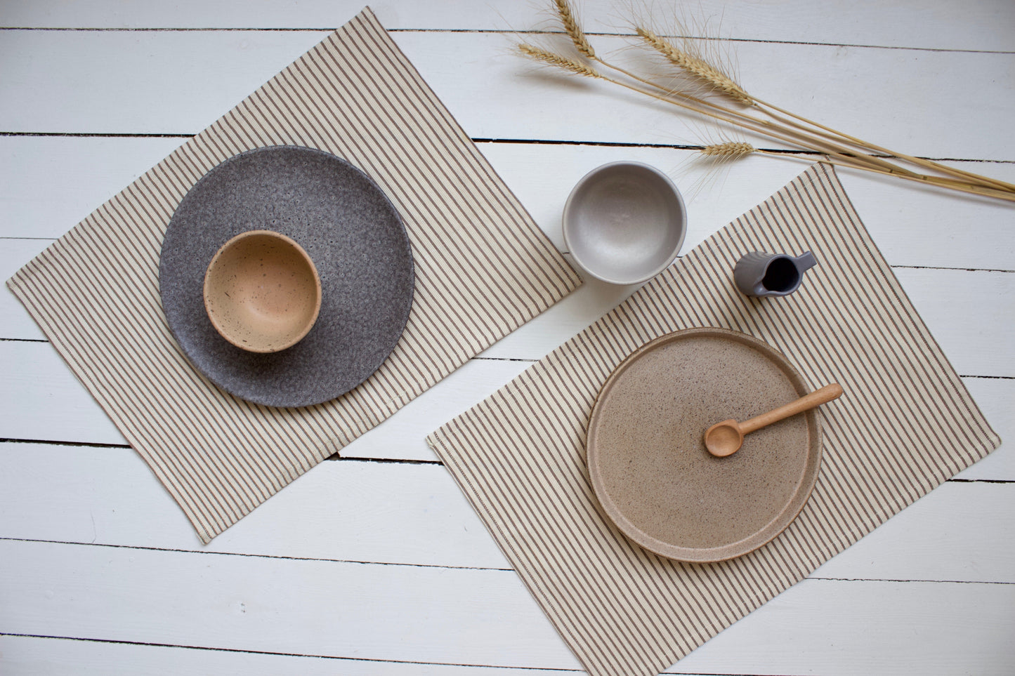 Deep Platter Medium freckled Beige