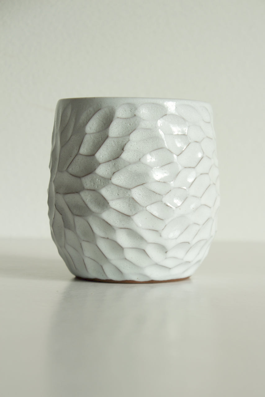 Textured Toothbrush Mug