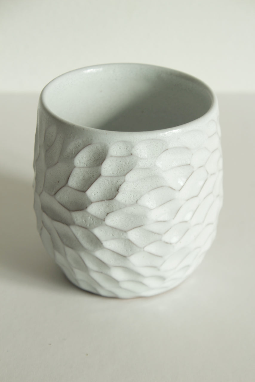 Textured Toothbrush Mug