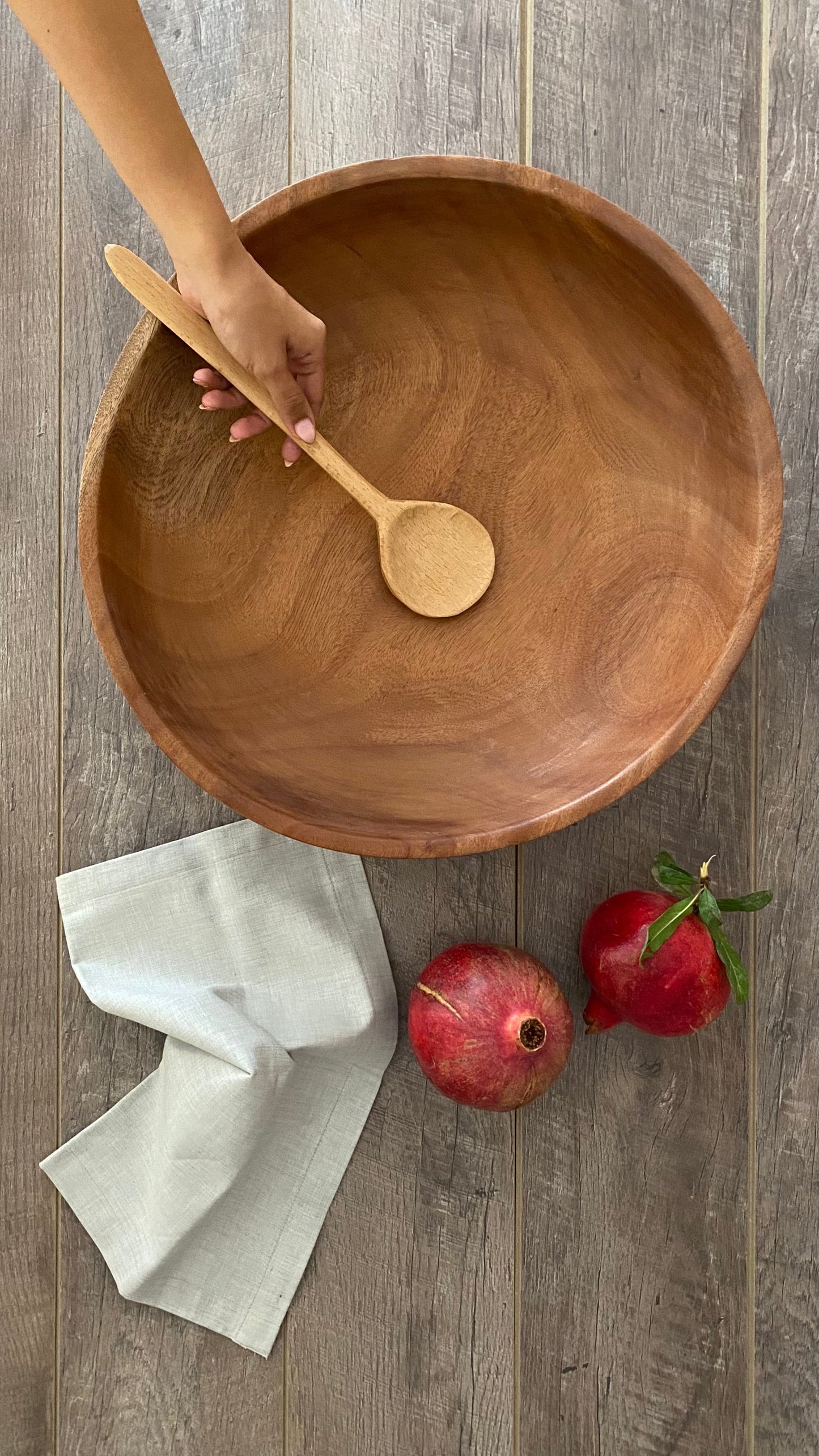 Large Wood Bowl
