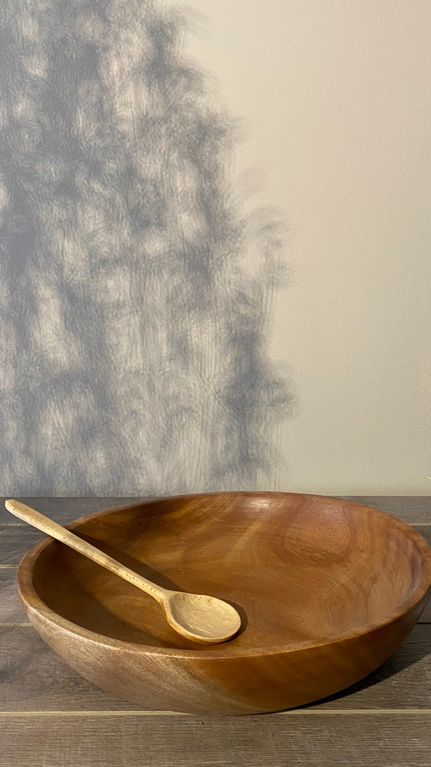 Large Wood Bowl