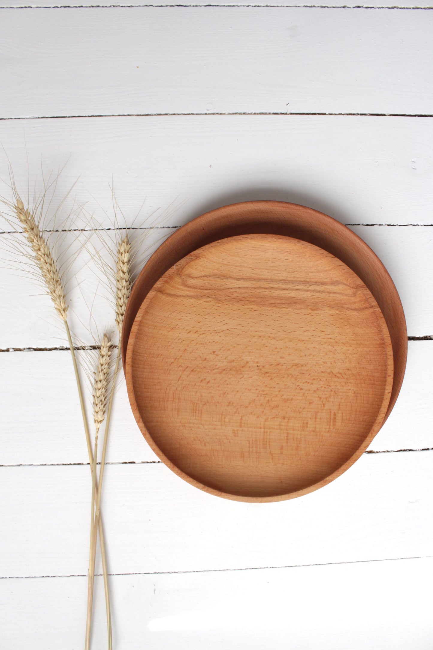 Wood Plate Large