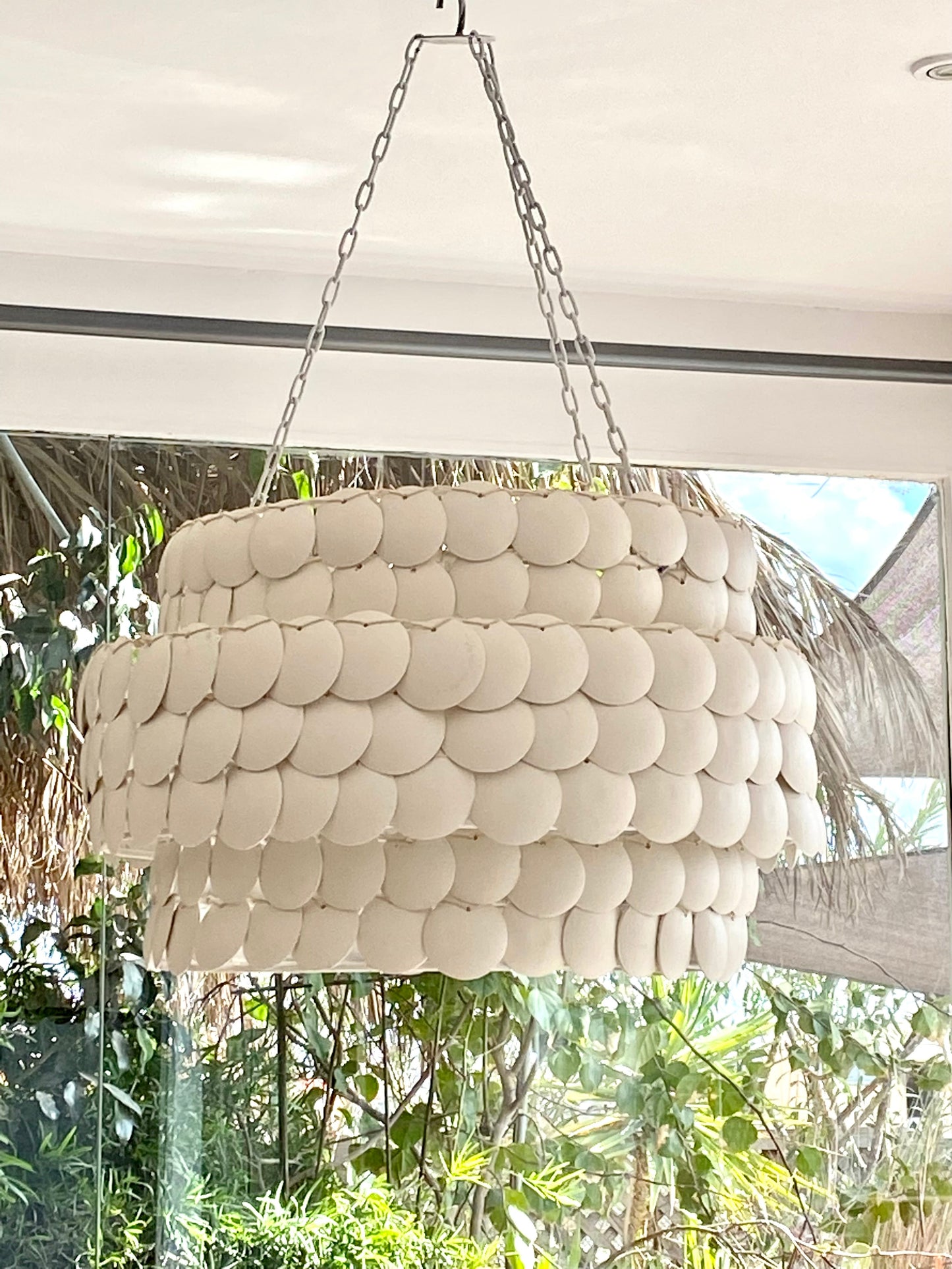 Uma Wood Chandelier