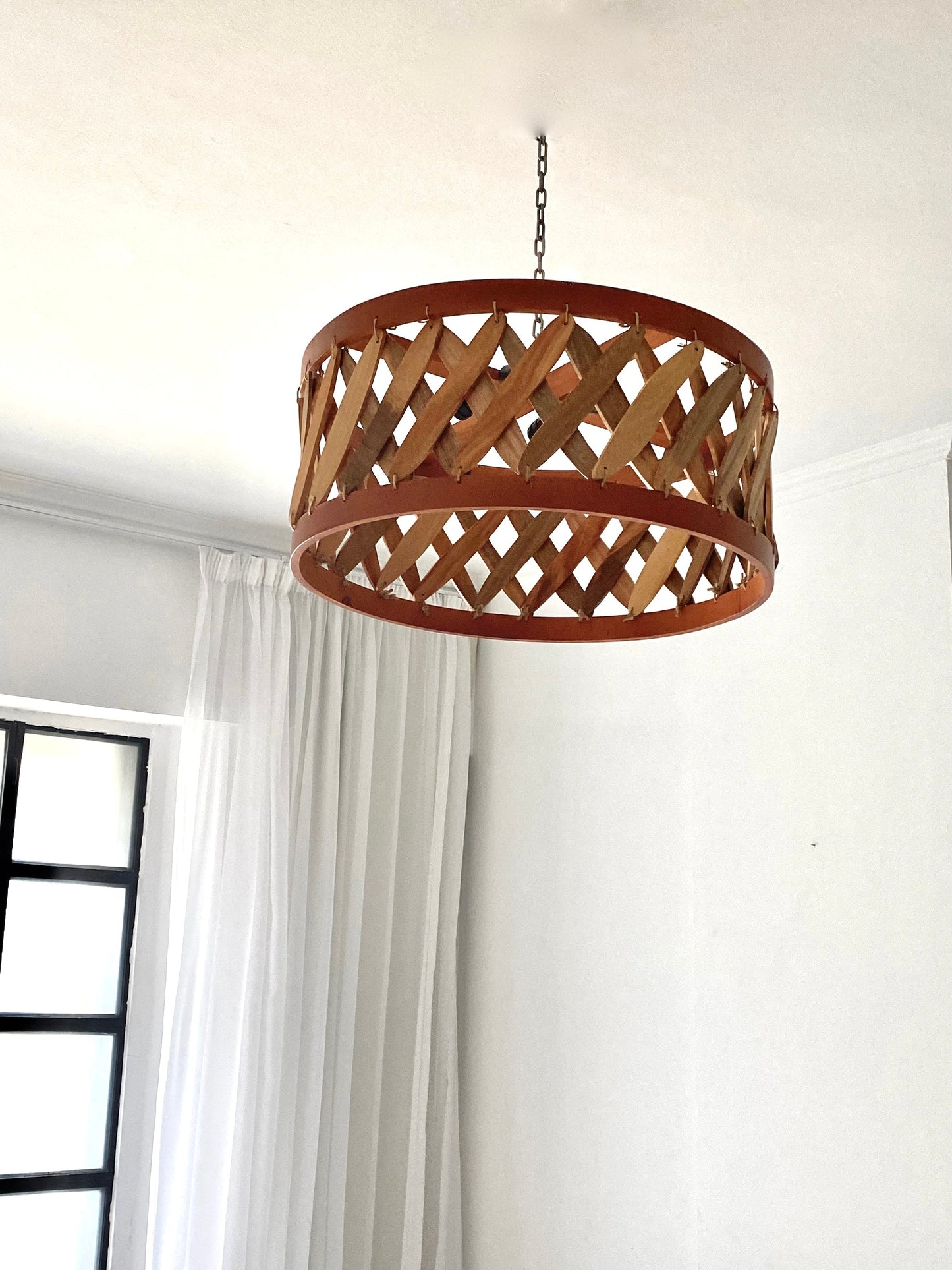 Petals Wood Chandelier