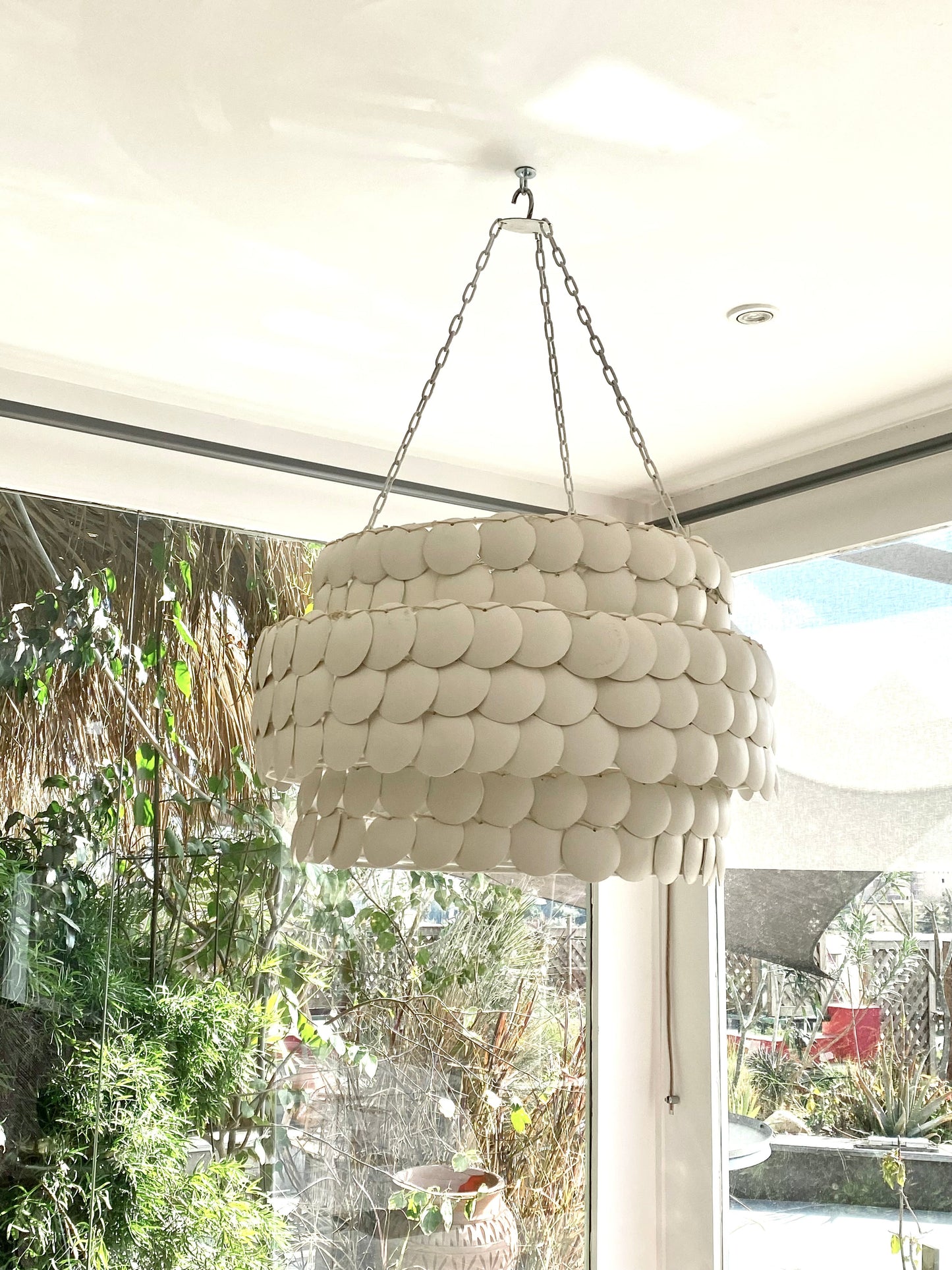 Uma Wood Chandelier