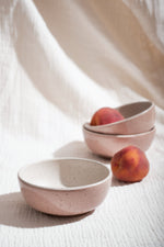 Small Bowl Low - Rusty Rose