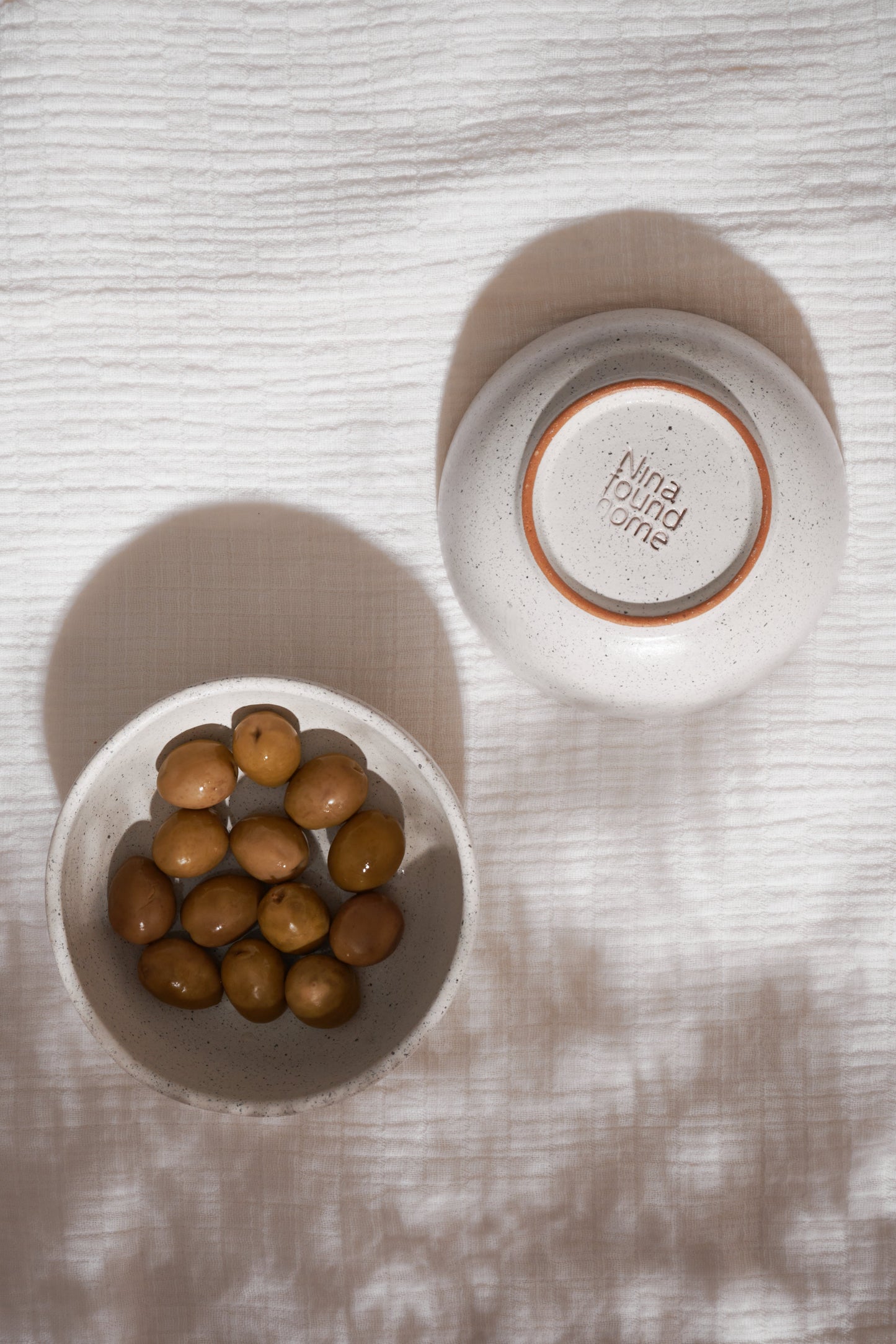 Small Bowl Low - Stone White