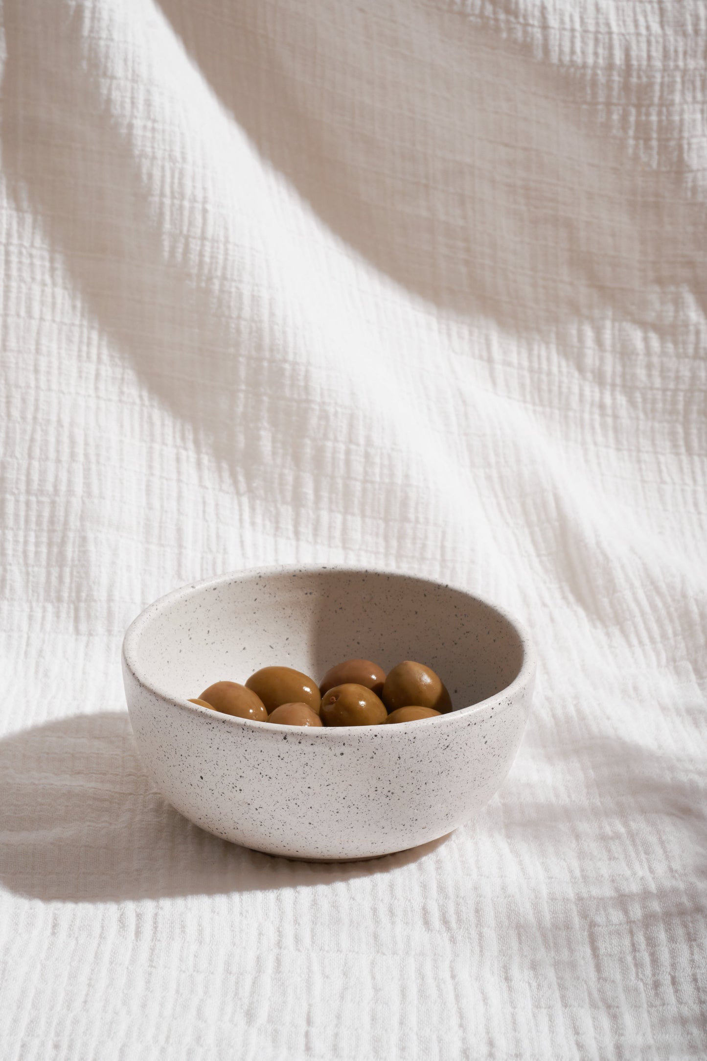 Small Bowl Low - Stone White