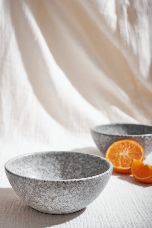 Medium Bowl High - Ash Grey