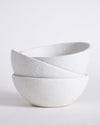 Medium Bowl High - Stone White
