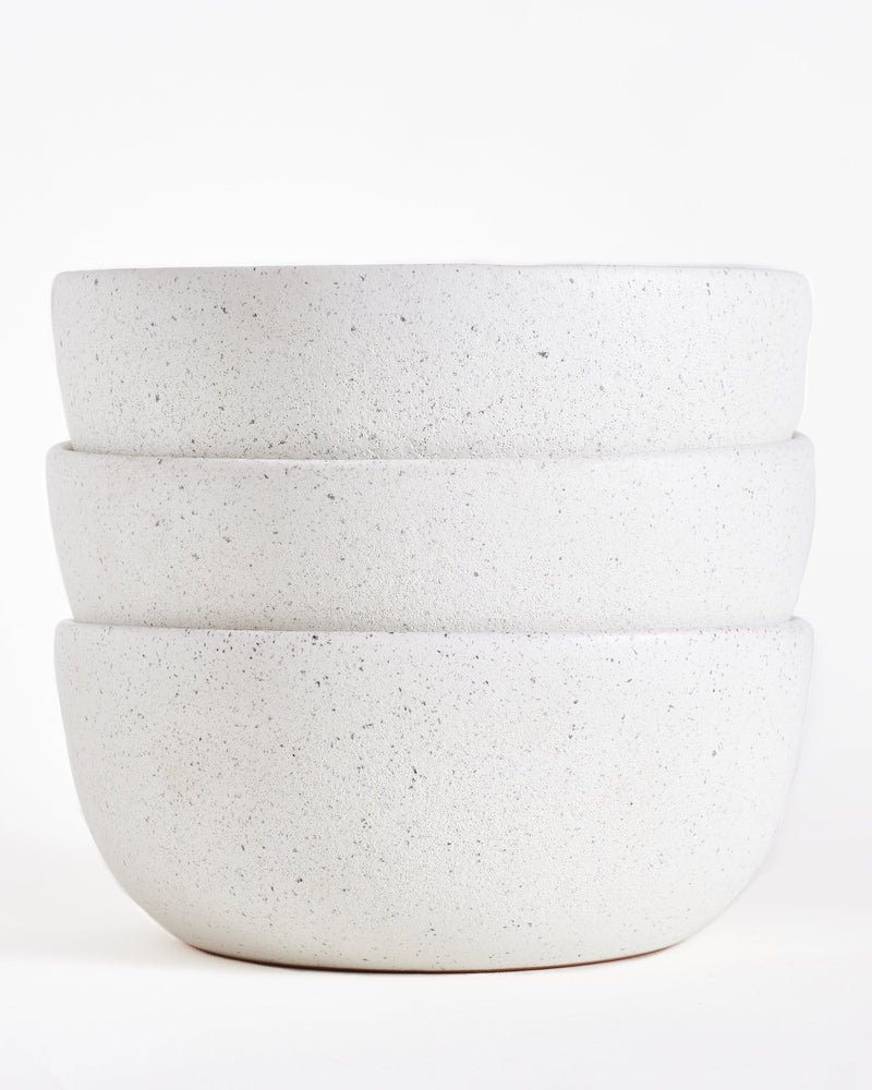 Large Bowl - Stone White