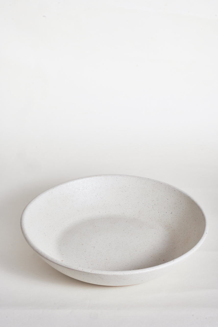 Serving Dish High- Stone White