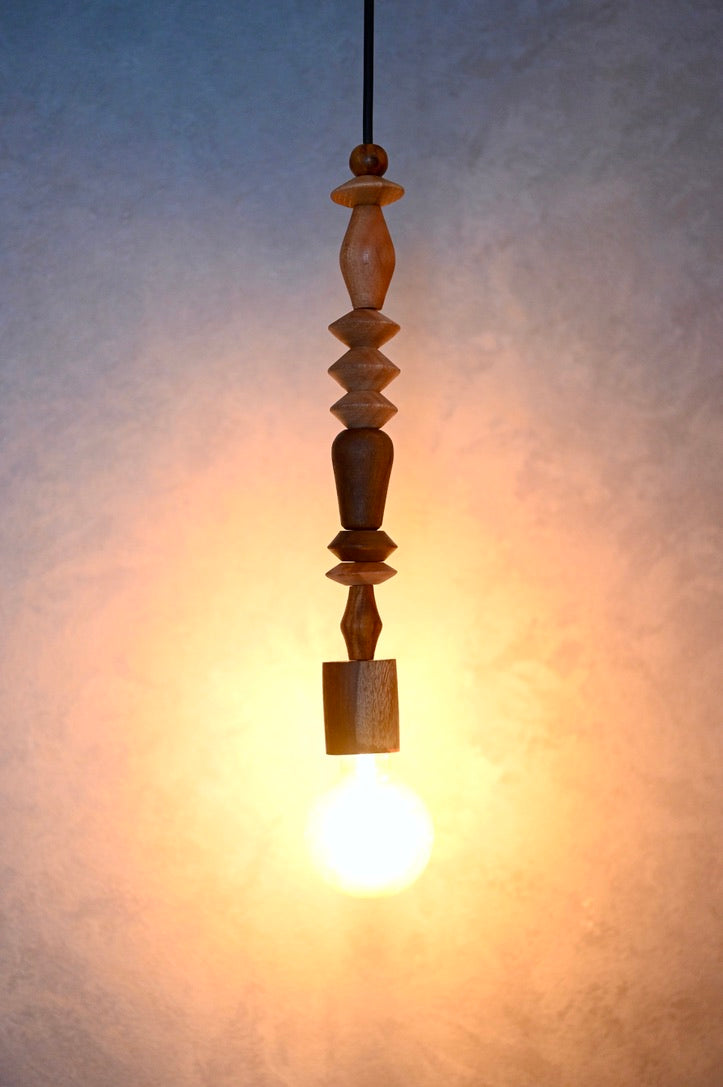 Wood Chain Pendant #7