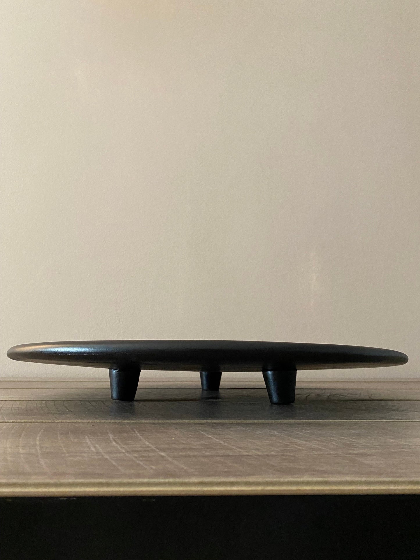 Black Tray Stand