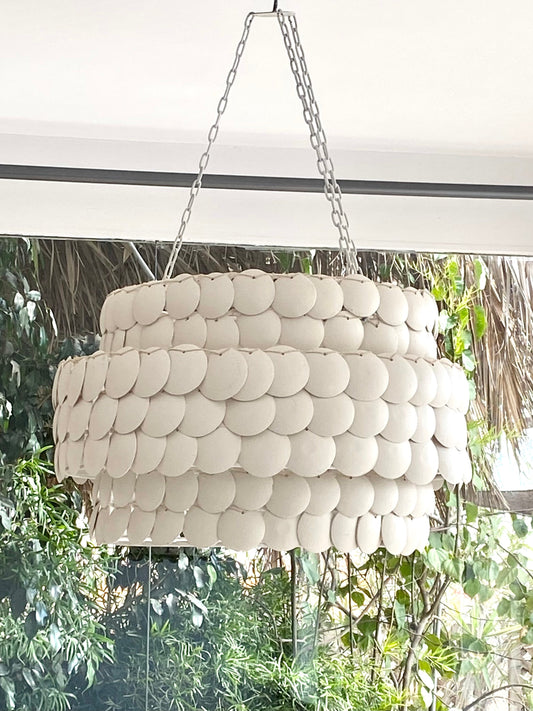 Uma Wood Chandelier