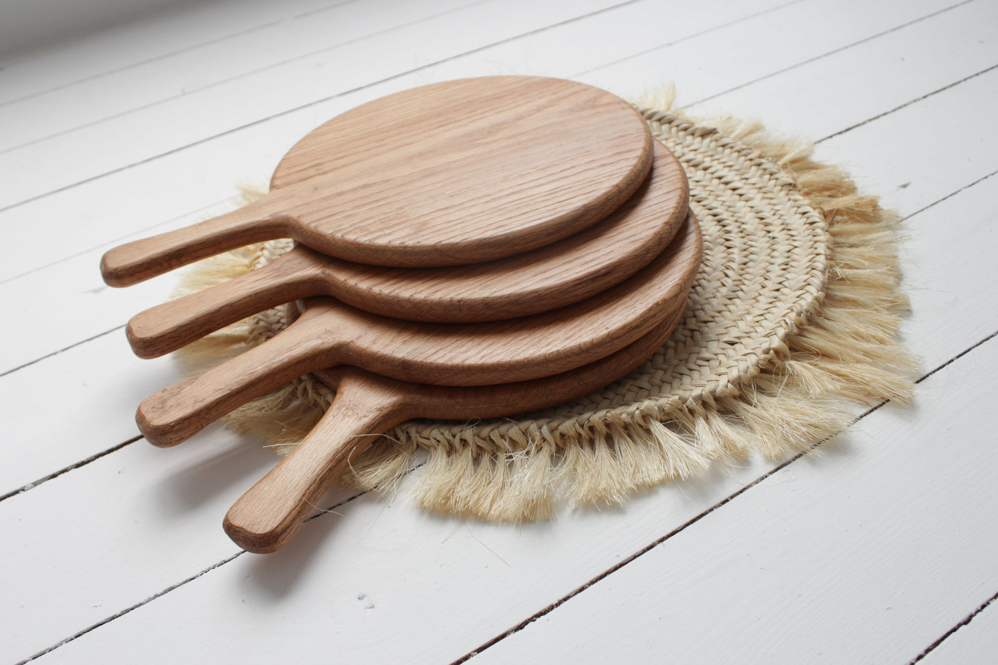 Round Wood Board