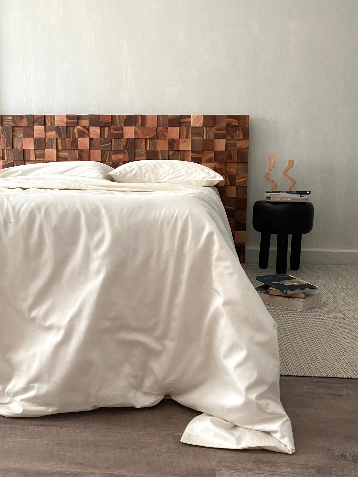 Cubes Background Headboard