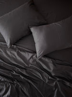 Fitted Sheet Set Charcoal