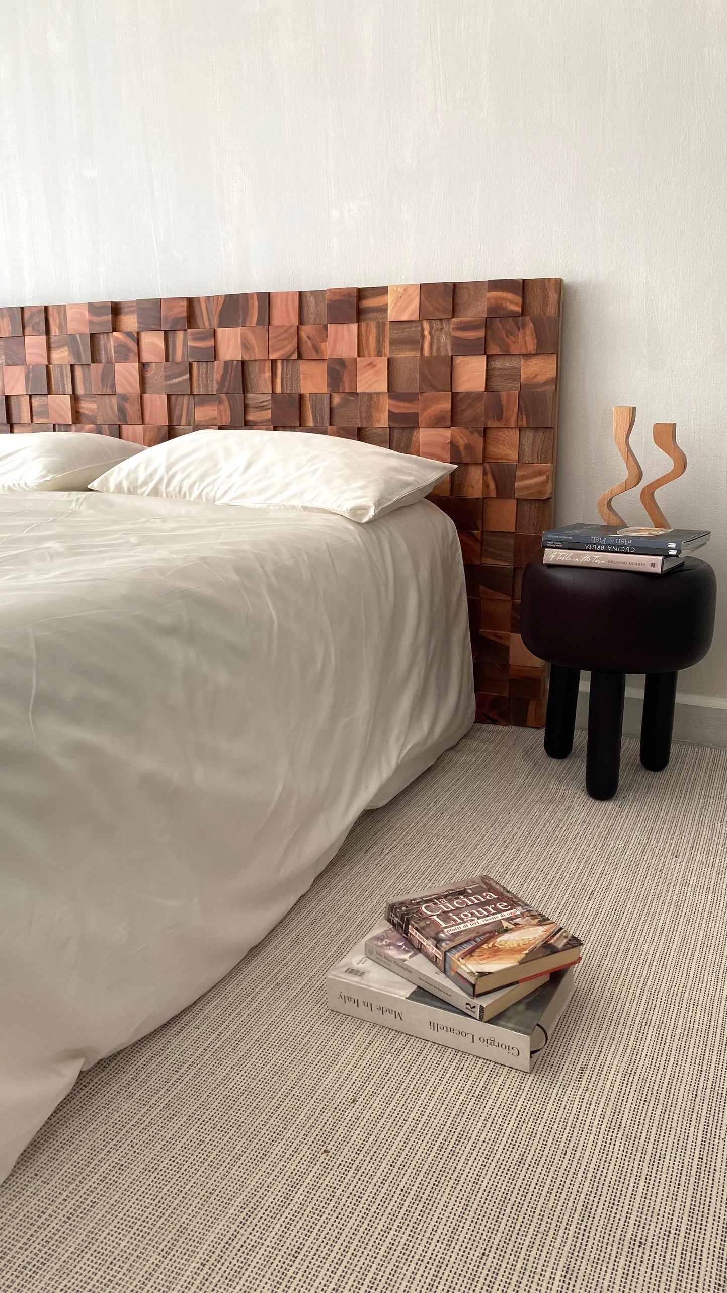 Cubes Background Headboard