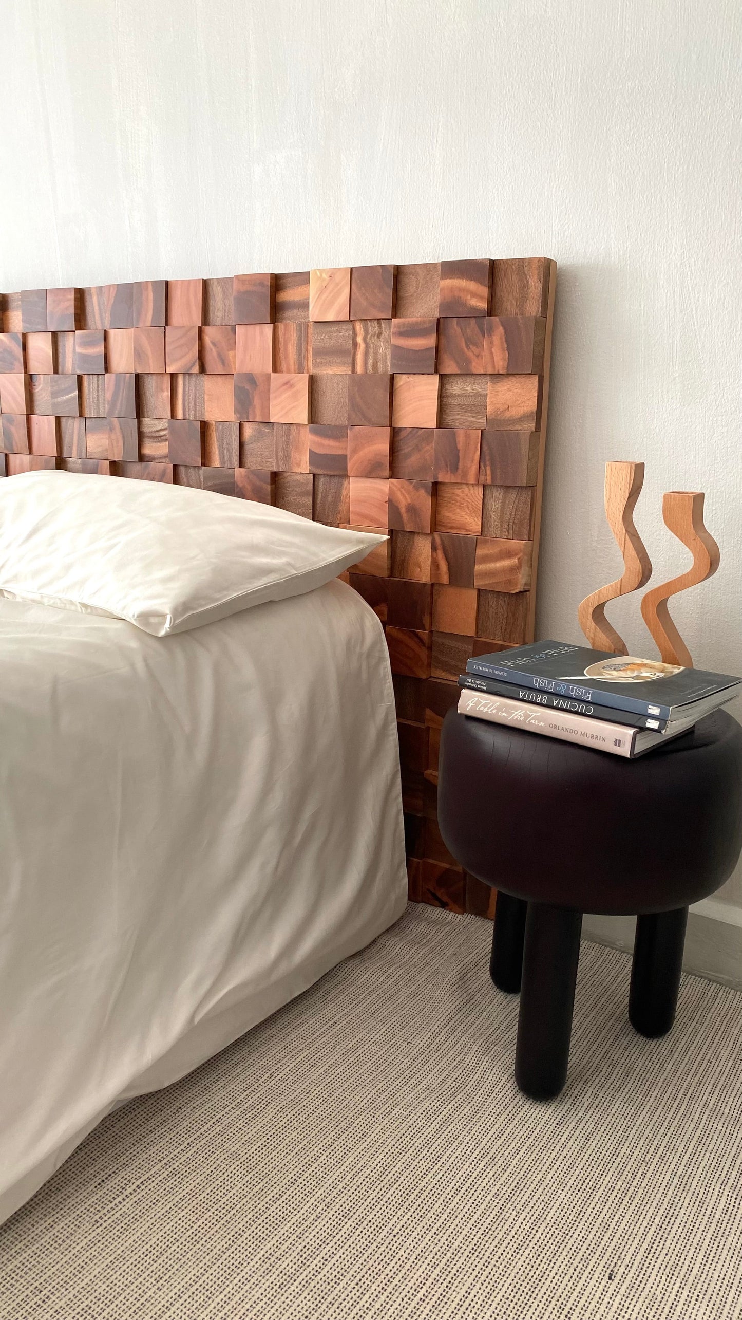 Cubes Background Headboard