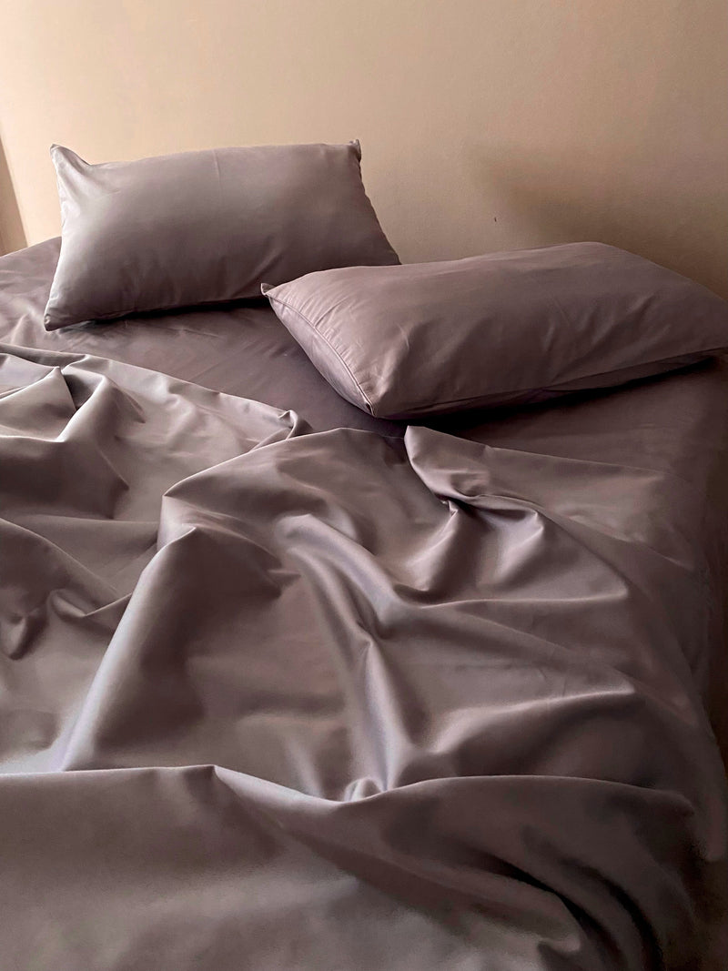 Fitted Sheet Set Taupe