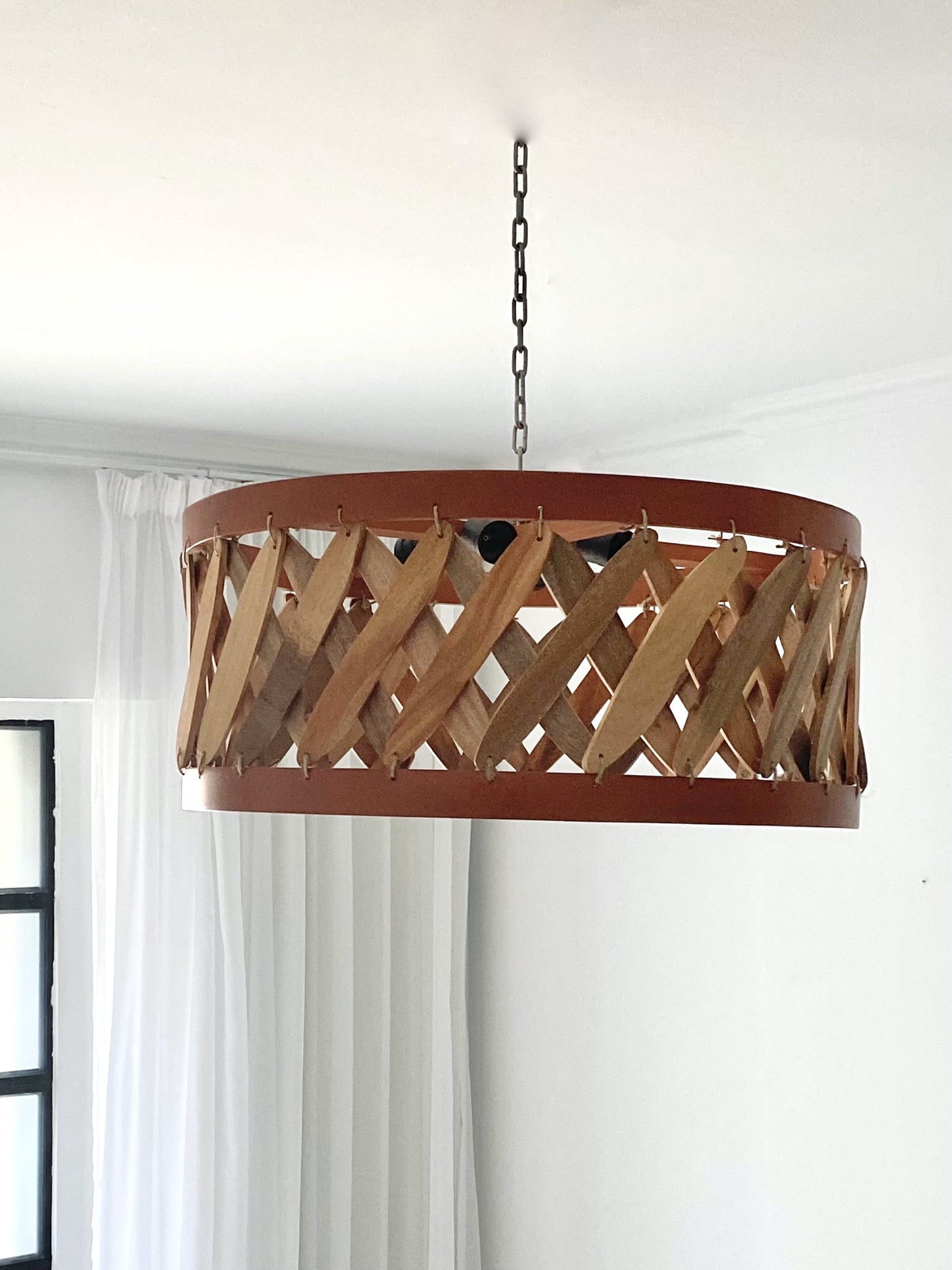 Petals Wood Chandelier